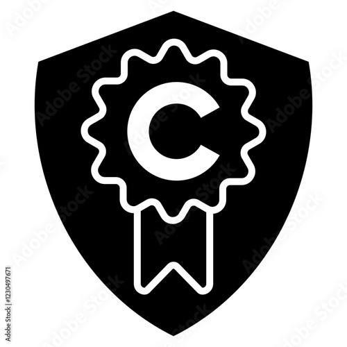 Copyright Glyph Icon