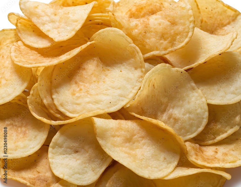 potatos chps isolated crispy cruncy healthy potatos chps isolated crispy cruncy healthy