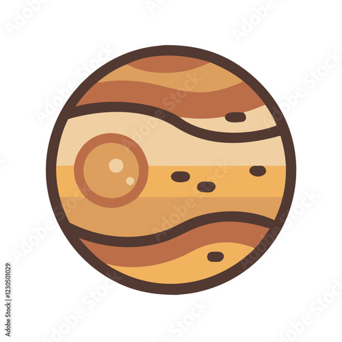 Jupiter icon design