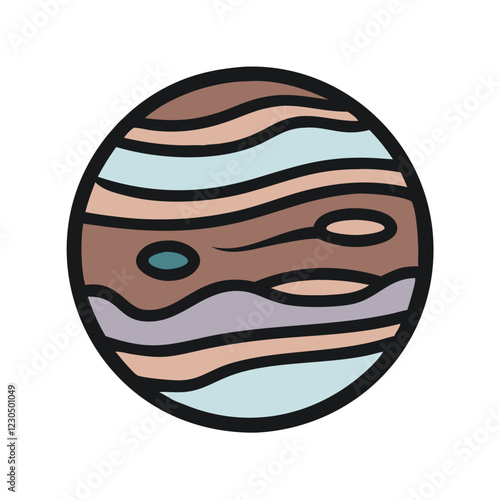 Jupiter icon design