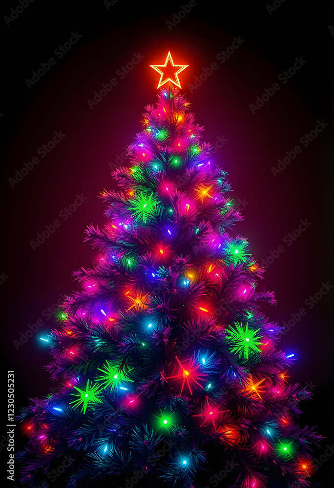 , Christmas tree in cyberpunk style, futuristic nostalgic 80s, 90s. Neon lights vibrant colors , with white tonespng , Christmas tree in cyberpunk style, futuristic nostalgic 80s, 90s. Neon lights vibrant colors , with white tonespng