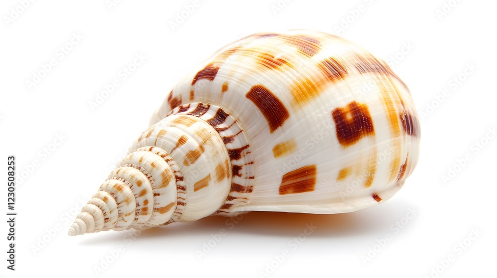 Stunning Spiral Seashell Closeup Macro Photography Stunning Spiral Seashell Closeup Macro Photography