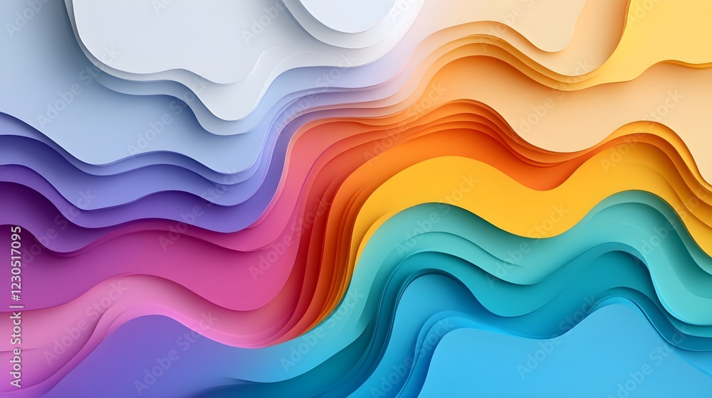 Bright rainbow gradient with seamless transitions for a vibrant feel. Bright rainbow gradient with seamless transitions for a vibrant feel.