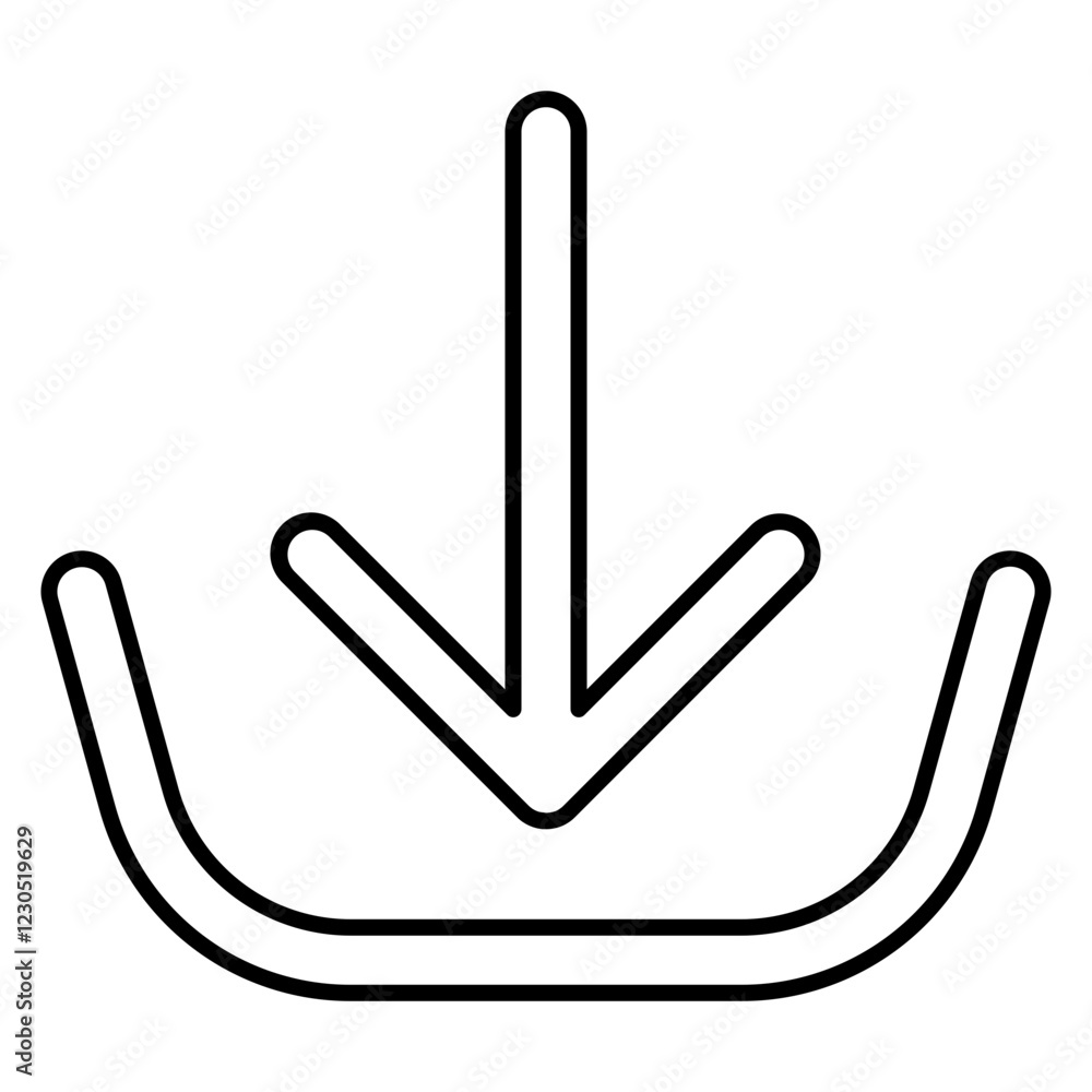 Download Arrow Vector Line Icon Design Download Arrow Vector Line Icon Design