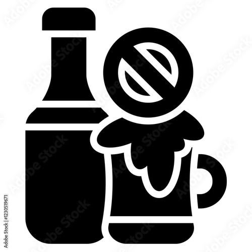 No Alcohol Icon