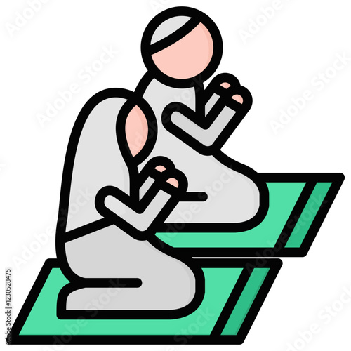 Praying Icon