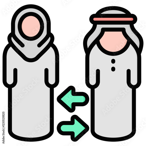 Keep Distance Icon
