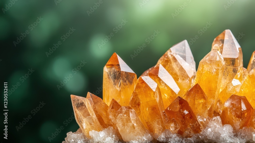 This image captures a stunning arrangement of amber crystals that reflect light beautifully, creating an enchanting display that accentuates their natural forms and textures. This image captures a stunning arrangement of amber crystals that reflect light beautifully, creating an enchanting display that accentuates their natural forms and textures.