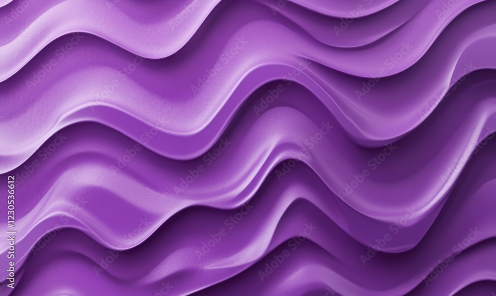 Obraz premium Abstract purple wavy background.