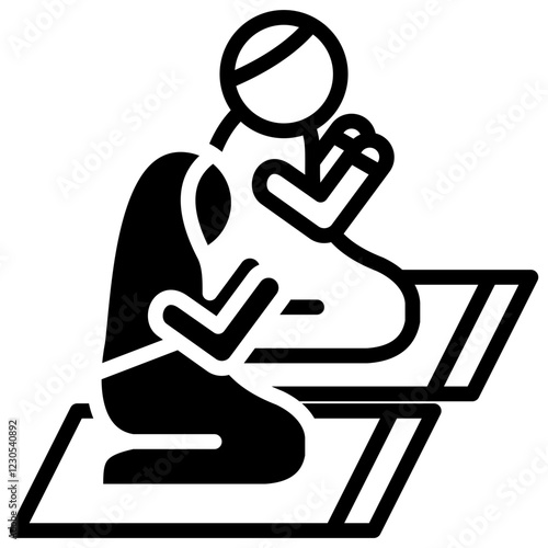 Praying Icon