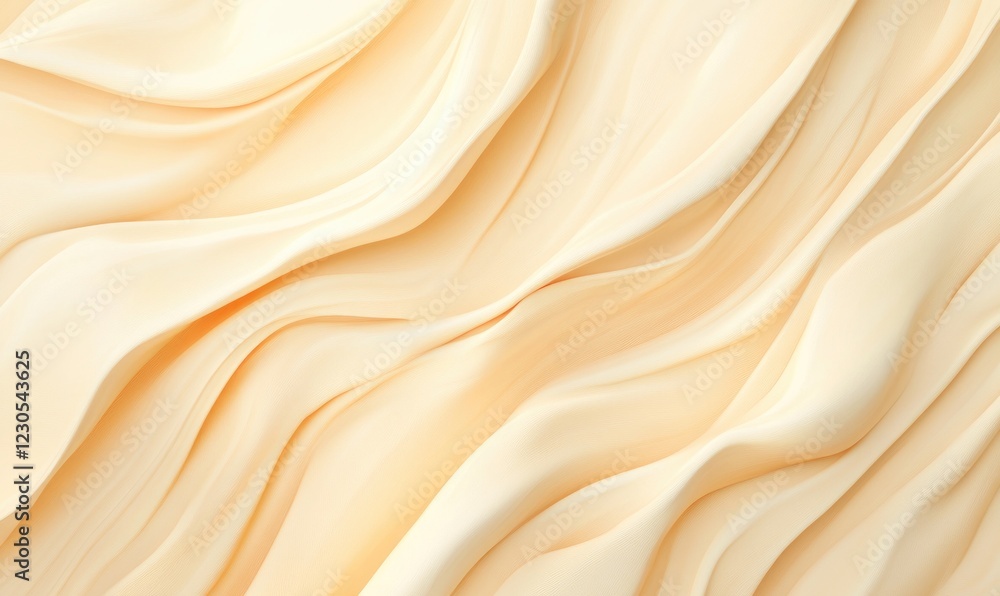 A very long, curvy, white line with a slight wave A very long, curvy, white line with a slight wave