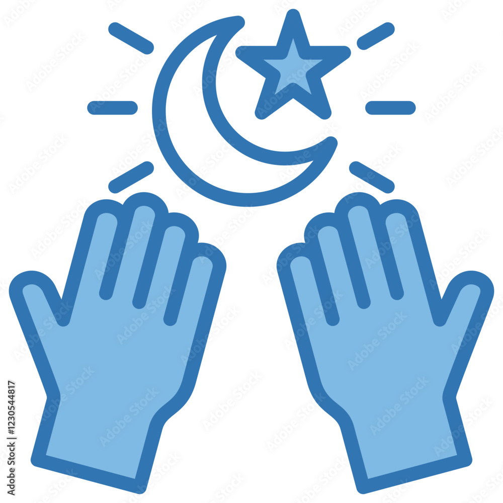 Fototapeta premium Blessing Icon