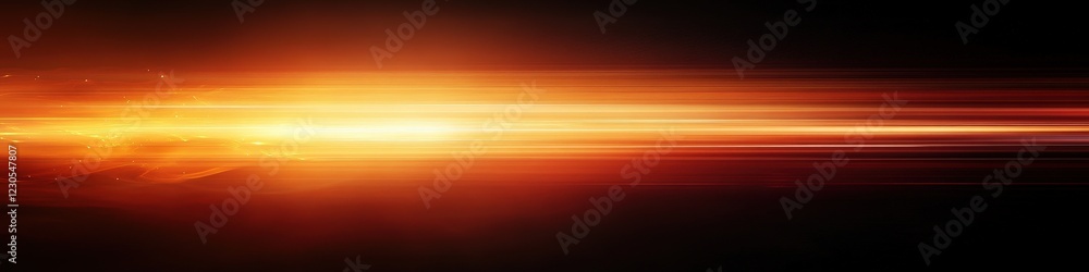 Fototapeta premium Fiery Light Streak Abstract Background.
