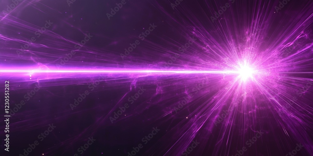 Abstract Purple Energy Beam Burst: Cosmic Light Flare Background Abstract Purple Energy Beam Burst: Cosmic Light Flare Background