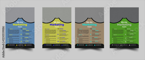  corporate business Flyer . newest trendy creative corporate multipurpose minimal official business advertising Flyer with creative corporate trendy geometric shape template print flyer design 