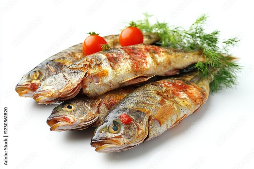 Grilled Fresh Fish with Tomatoes and Herbs Grilled Fresh Fish with Tomatoes and Herbs