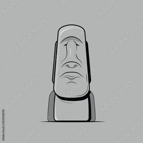 Easter Island Museum Head