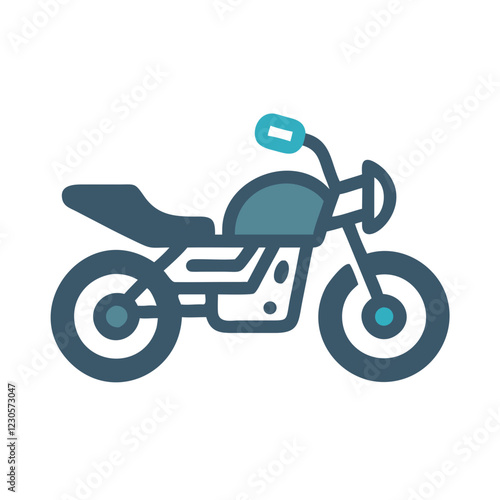 motorbike icon design
