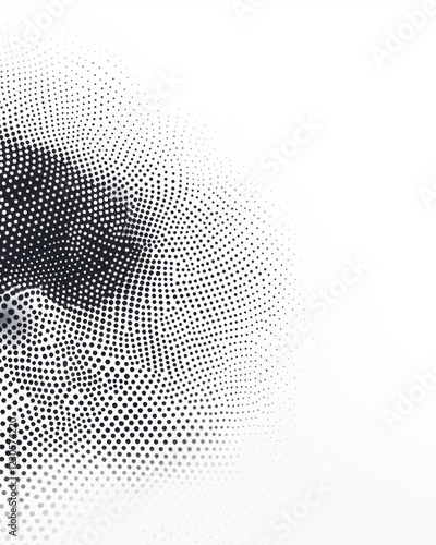 Wallpaper Mural Abstract halftone pattern with dot design. Torontodigital.ca