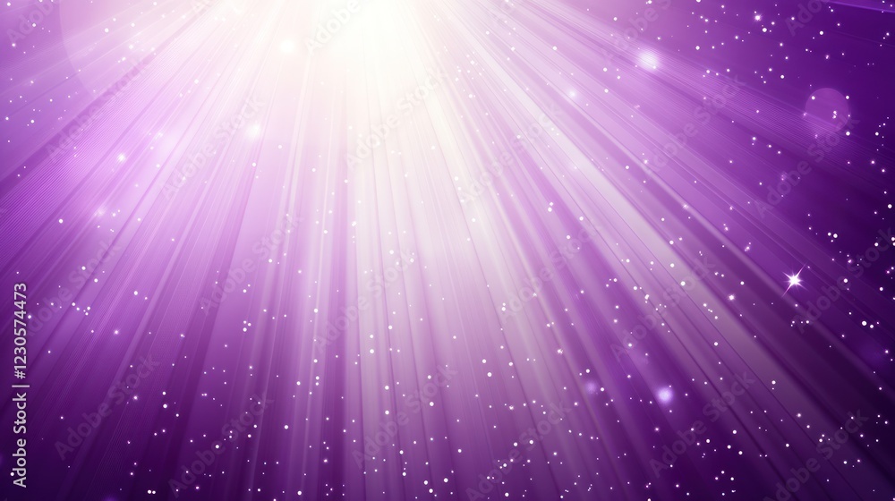 Purple Light Rays Background With Sparkling Dust Purple Light Rays Background With Sparkling Dust