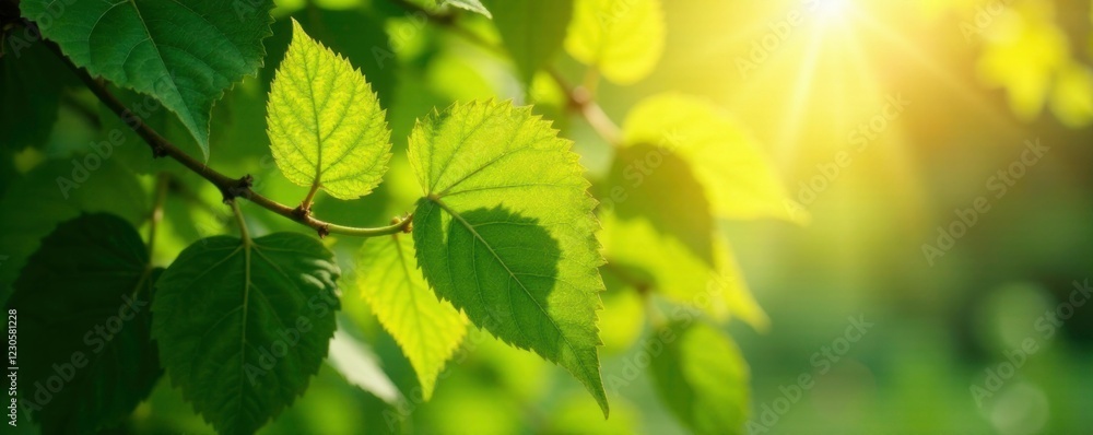 Weintrauben reifen auf einem bunten Blatt unter einer Sonnenstrahlung, leaves, vine, sunlight