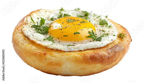 Wallpaper Mural Warm English Muffin with Egg Torontodigital.ca