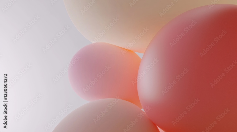 Close-up of a group of spherical objects. the objects are arranged in a way that they are overlapping each other, creating a sense of depth and dimension. Close-up of a group of spherical objects. the objects are arranged in a way that they are overlapping each other, creating a sense of depth and dimension.