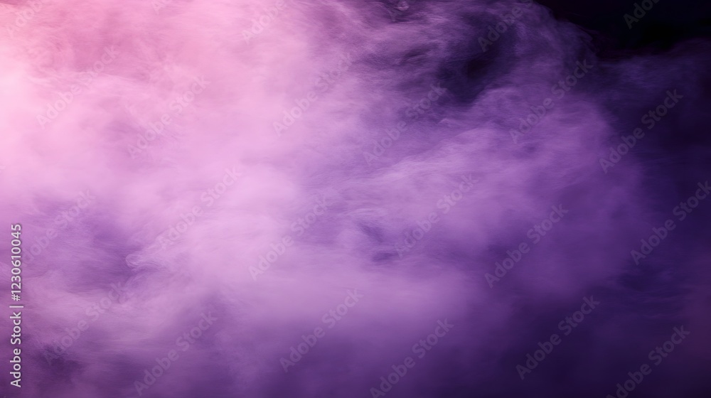 Fototapeta premium Abstract Purple and Pink Smoke Clouds Background