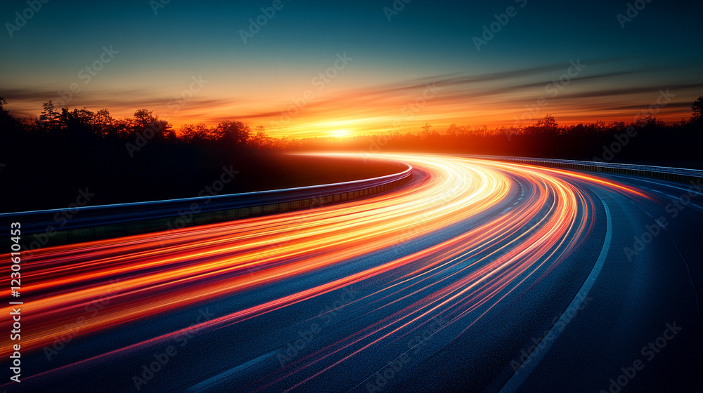swirl of vibrant light trails on a dark backdrop, minimalist bright tones create a dynamic flow with blurred details, emphasizing motion and creativity, modern aesthetic, empty space on the side swirl of vibrant light trails on a dark backdrop, minimalist bright tones create a dynamic flow with blurred details, emphasizing motion and creativity, modern aesthetic, empty space on the side