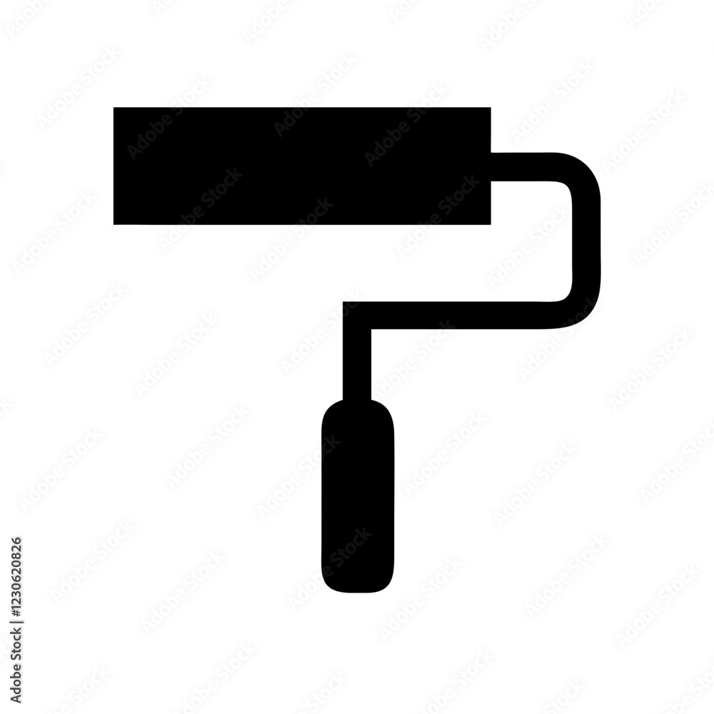 paint roller icon design paint roller icon design
