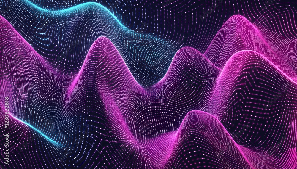 Abstract digital data flow with matrix-like neon streams, futuristic cyber theme Abstract digital data flow with matrix-like neon streams, futuristic cyber theme