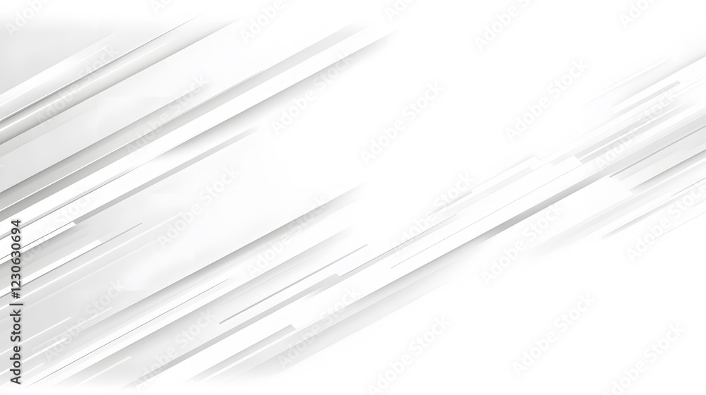 Obraz premium Abstract Grey and White Diagonal Lines Background