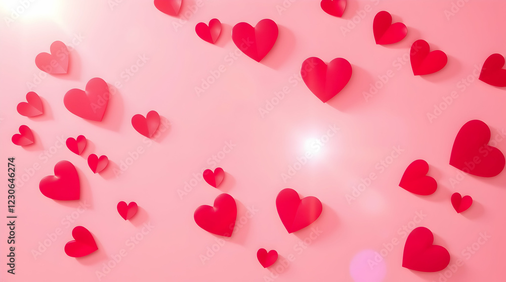 Valentine's day background, red hearts and flowers, roses. use for projects on graphic design, wallpapers, or invitations for valentines holiday Valentine's day background, red hearts and flowers, roses. use for projects on graphic design, wallpapers, or invitations for valentines holiday
