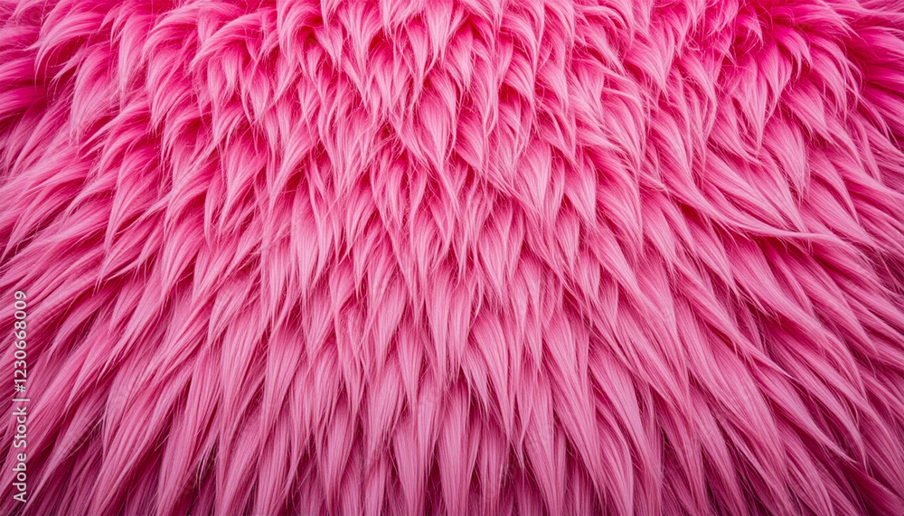 Fototapeta premium Ultra-Soft Pink Fur Background with Wool Texture