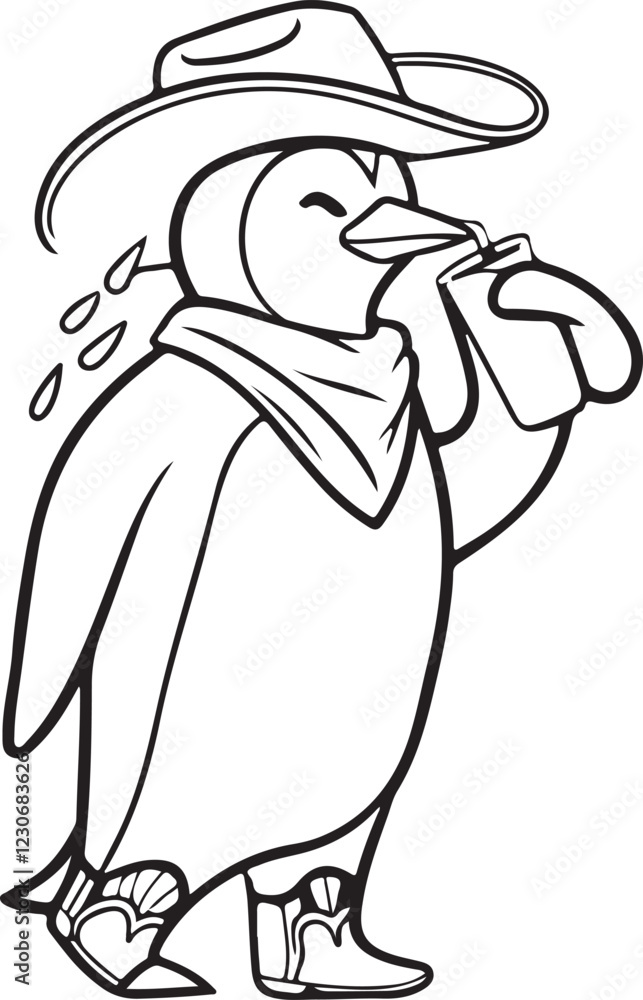 illustration of a penguin illustration of a penguin