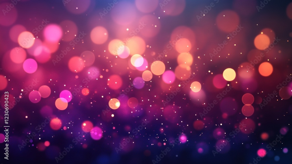 Abstract Pink Purple Bokeh Lights Background Abstract Pink Purple Bokeh Lights Background