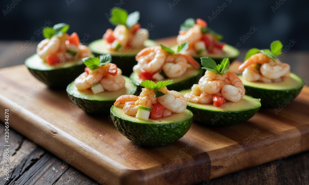 Avocado and Shrimp Ceviche Bites Avocado and Shrimp Ceviche Bites