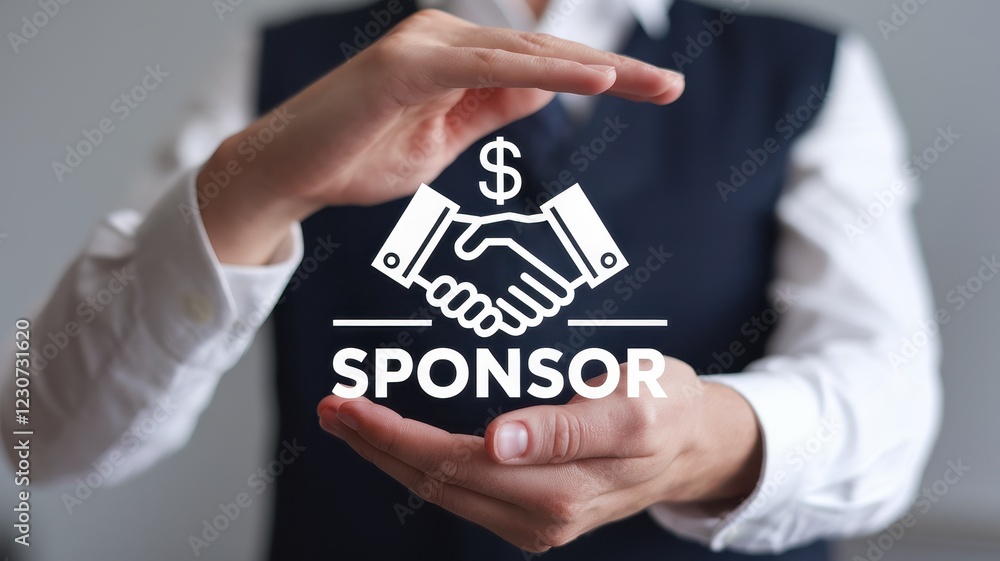 Securing Sponsorship: A Business Deal Concept Securing Sponsorship: A Business Deal Concept