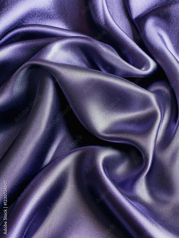 Fototapeta premium Vivid Purple Silk-like Fabric