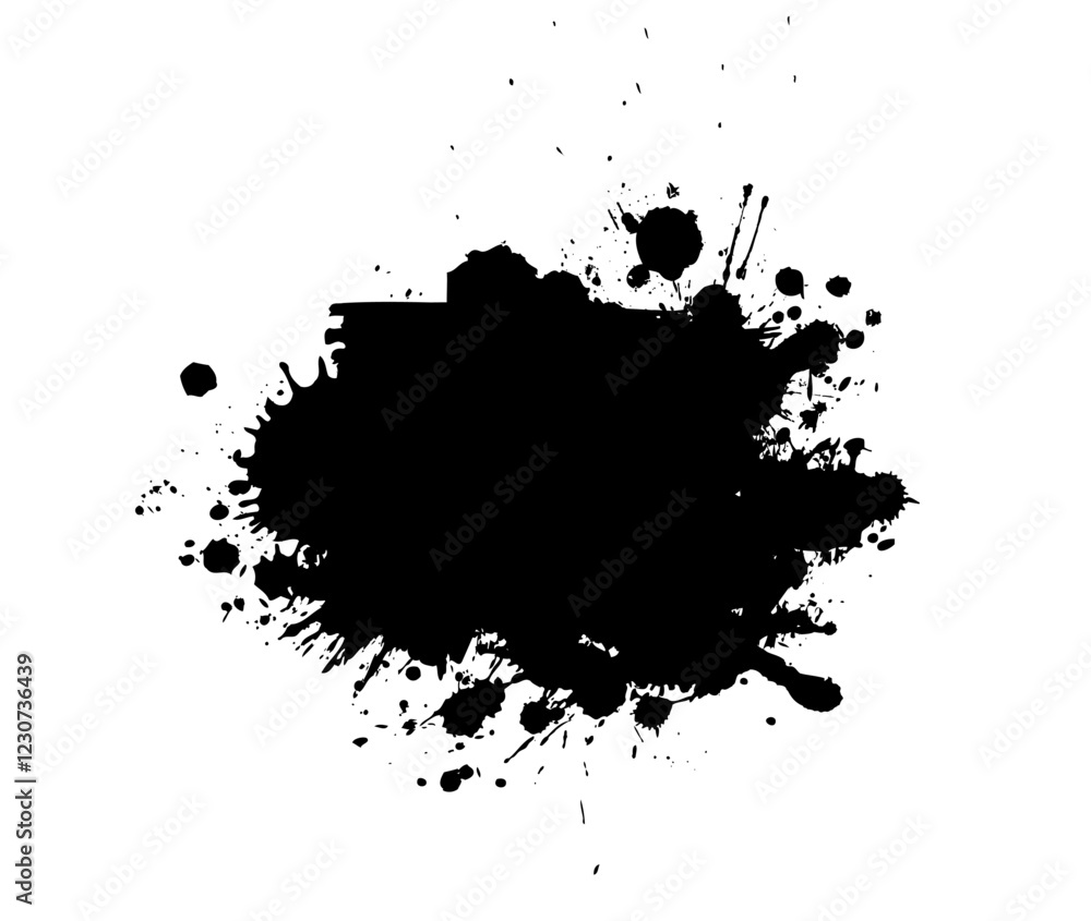 Splatter Paint Texture . Black Spray Blot of Ink. Place illustration Over any Object to Create Grungy Effect . hand drawn. Not AI, Vector. Splatter Paint Texture . Black Spray Blot of Ink. Place illustration Over any Object to Create Grungy Effect . hand drawn. Not AI, Vector.