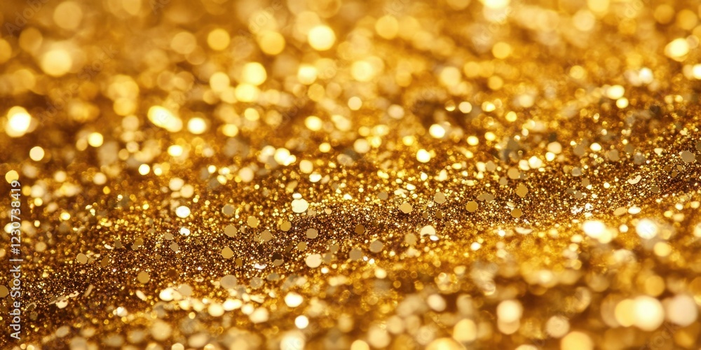 Glittering Gold Confetti Glittering Gold Confetti