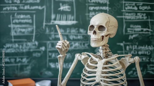 Educational Skeleton Model Gesture in Classroom Setting