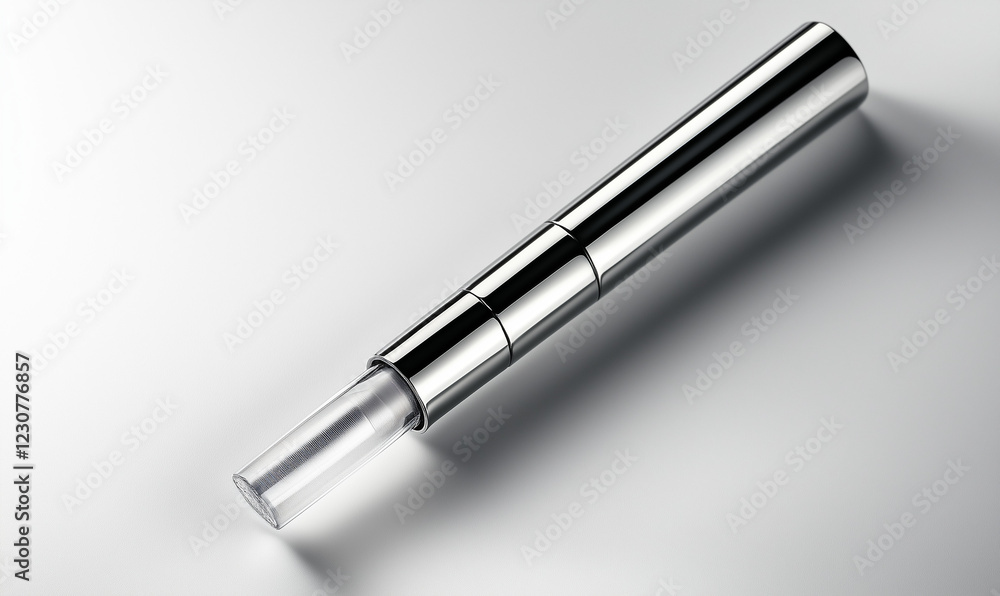The Modern Spiral Staircase Features a Stainless Steel Railing for a Bold, Futuristic Design The Modern Spiral Staircase Features a Stainless Steel Railing for a Bold, Futuristic Design