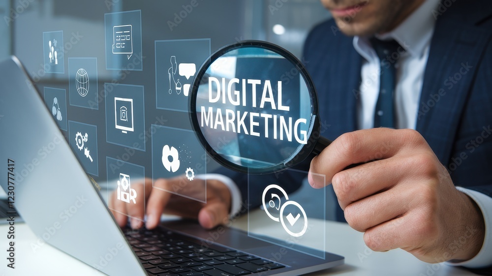 Digital Marketing Strategies: A Magnified View of Online Success Digital Marketing Strategies: A Magnified View of Online Success