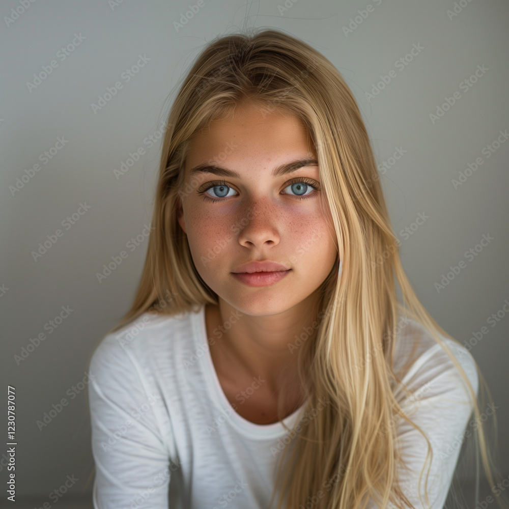 Fototapeta premium Teenager girl