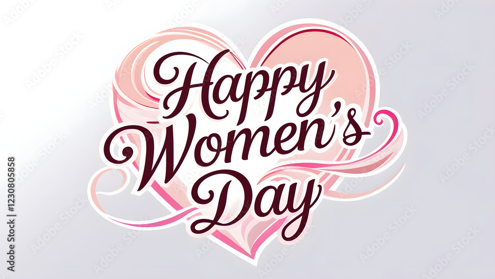 Happy women's day . Happy women's day .