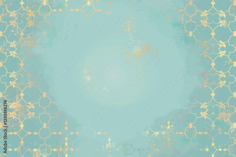 Obraz premium Islamic Muslim Arabian style pattern background