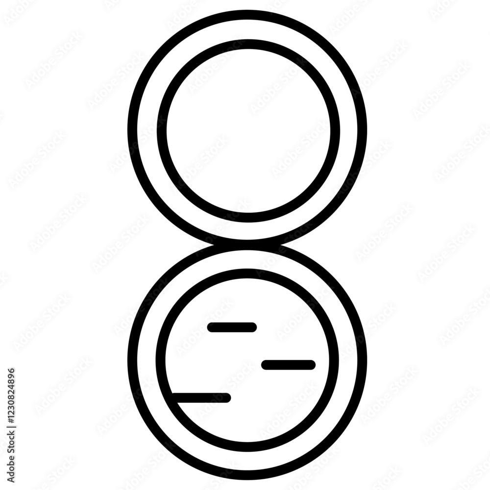 Makeup palette icon featuring eyeshadow, blush, highlighter sections. self-expression through cosmetics.Cosmetic kit with blush, highlighter, mirror, palette, makeup tools. transformation, empoweri
Makeup palette icon featuring eyeshadow, blush, highlighter sections. self-expression through cosmetics.Cosmetic kit with blush, highlighter, mirror, palette, makeup tools. transformation, empoweri