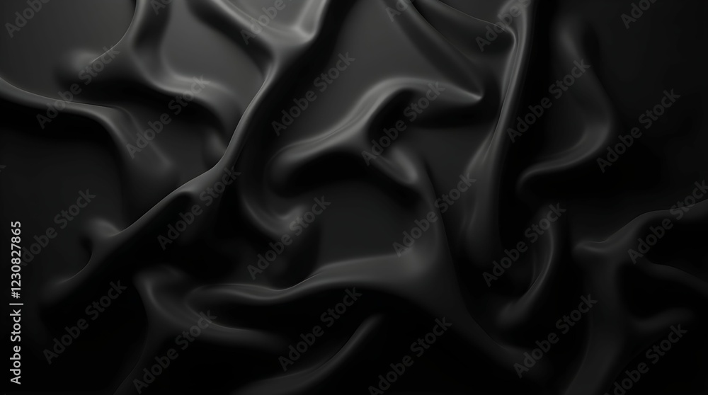 Fototapeta premium Luxury Matte Black Texture for a Premium Look