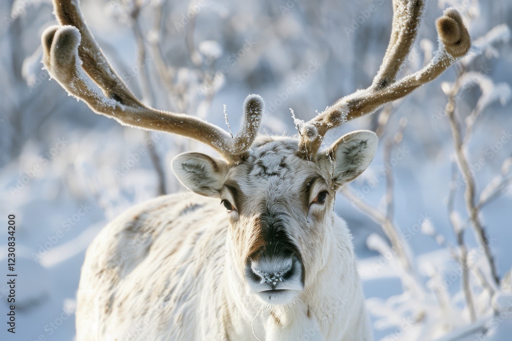 Moose in Its Natural Habitat in Alaska Moose in Its Natural Habitat in Alaska